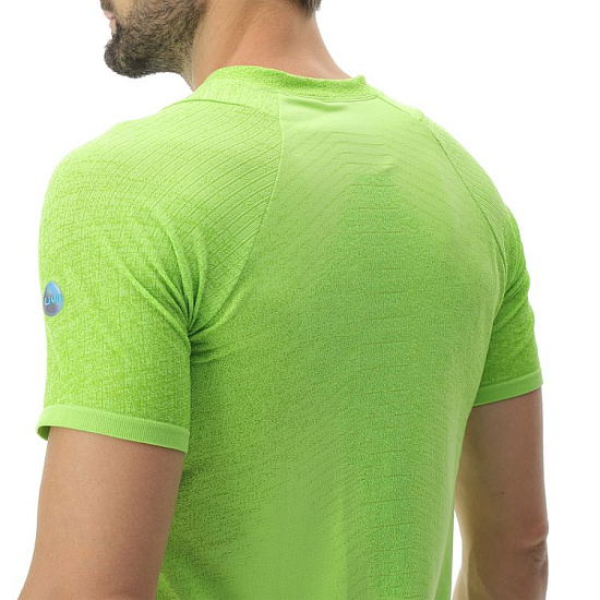 Футболка мужская UYN Running Exceleration Ow Lime/Sulphur Spring - Фото 3 большая