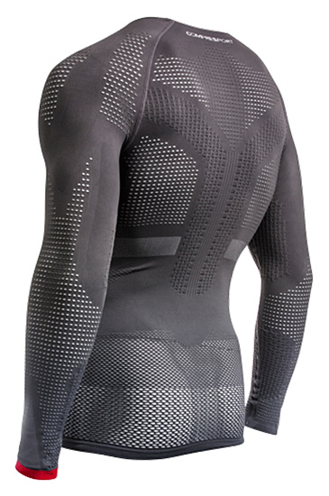 Футболка мужская Compressport On/Off Серый - Фото 2 большая