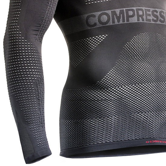 Футболка мужская Compressport On/Off Серый - Фото 4 большая