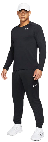 Футболка мужская Nike Dri-FIT Black - Фото 3 большая