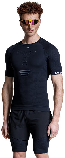 Футболка мужская X-Bionic Effektor Black/X White - Фото 4 большая