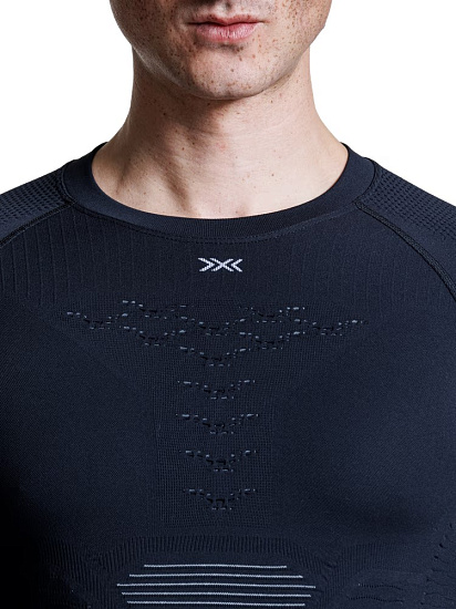 Футболка мужская X-Bionic Effektor Black/X White - Фото 5 большая