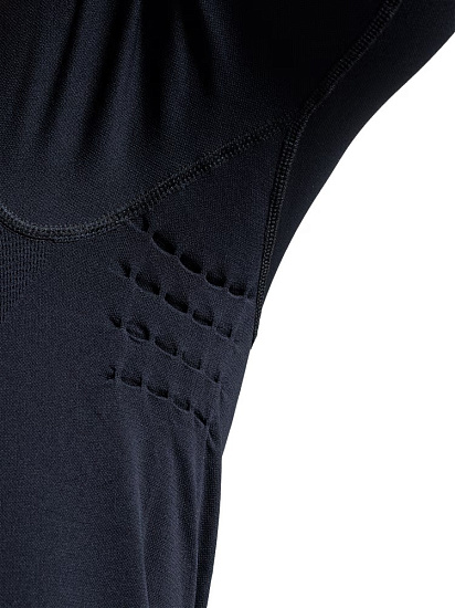 Лонгслив мужской X-Bionic Twyce Run Black/Charcoal - Фото 6 большая