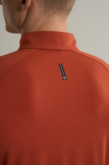 Лонгслив мужской Anta 852615401 Earth Orange - Фото 6 большая