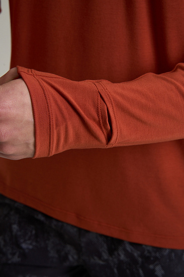 Лонгслив мужской Anta 852615401 Earth Orange - Фото 8 большая