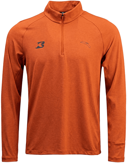 Лонгслив мужской Anta 852615401 Earth Orange - Фото 1 большая