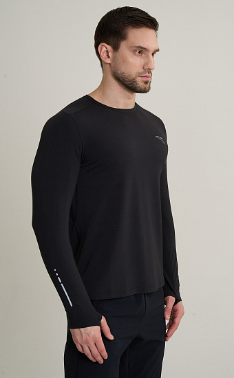 Лонгслив мужской Anta 852615407 Black - Фото 5 большая