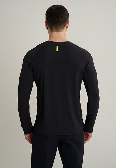 Лонгслив мужской Anta 852615407 Black - Фото 6 большая