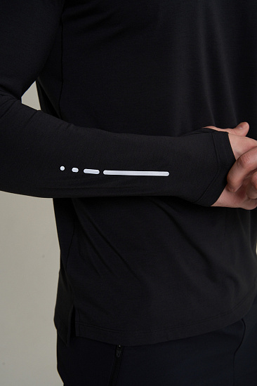 Лонгслив мужской Anta 852615407 Black - Фото 10 большая