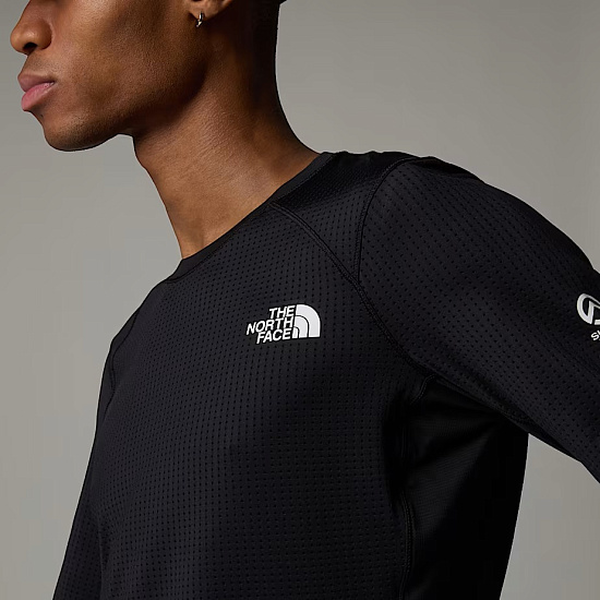 Лонгслив мужской The North Face Summit Altimetro Lt Crew Tnf Black - Фото 6 большая