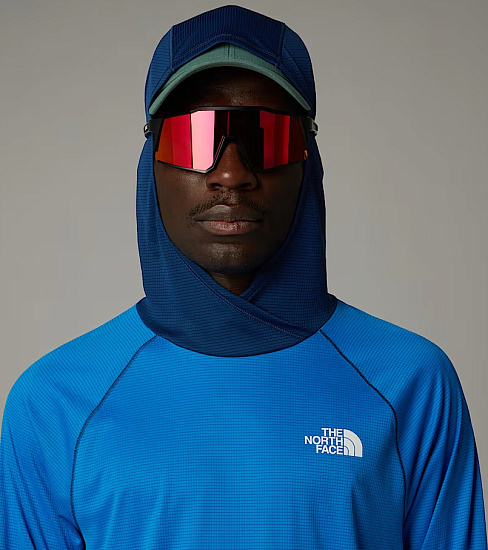 Лонгслив мужской The North Face Sunriser Hoodie Hero Blue/Estate Blue - Фото 6 большая
