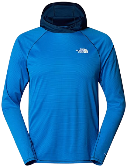 Лонгслив мужской The North Face Sunriser Hoodie Hero Blue/Estate Blue - Фото 1 большая