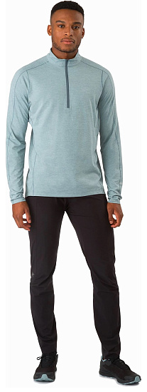 Футболка мужская Arcteryx Cormac Zip Neck LS Roboti - Фото 3 большая