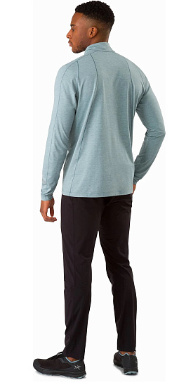Футболка мужская Arcteryx Cormac Zip Neck LS Roboti - Фото 4 большая