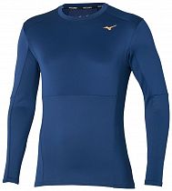 Лонгслив мужской Mizuno Thermal Charge Bt L Estate Blue
