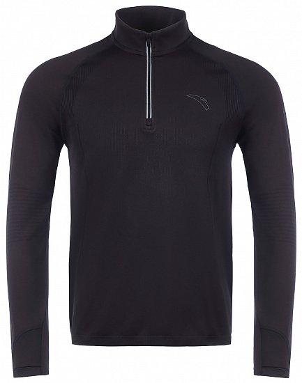 Лонгслив мужской Anta 852515404 Black/Grey - Фото 1 большая