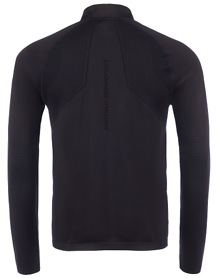 Лонгслив мужской Anta 852515404 Black/Grey - Фото 2 большая