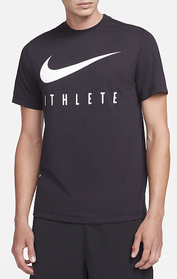 Футболка мужская Nike Dri-FIT Tee Db Athlete Fs Black - Фото 2 большая
