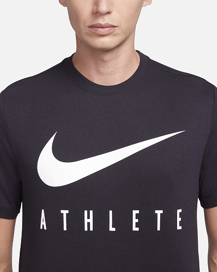 Футболка мужская Nike Dri-FIT Tee Db Athlete Fs Black - Фото 4 большая