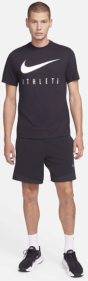 Футболка мужская Nike Dri-FIT Tee Db Athlete Fs Black - Фото 5 большая