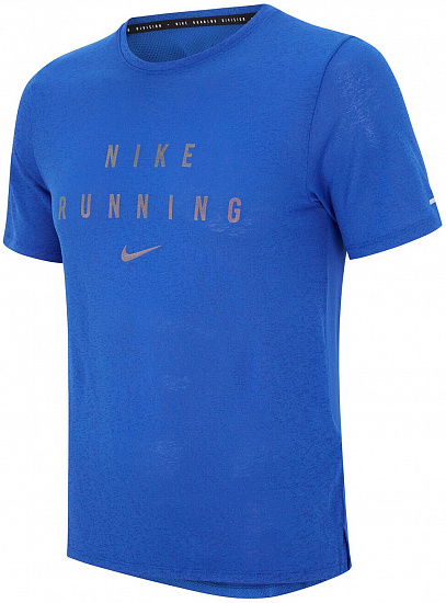 Футболка мужская Nike Rn Dvn Df Miler Ss Gx Nfs - Фото 1 большая
