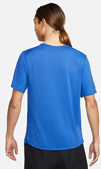 Футболка мужская Nike Rn Dvn Df Miler Ss Gx Nfs - Фото 3 большая