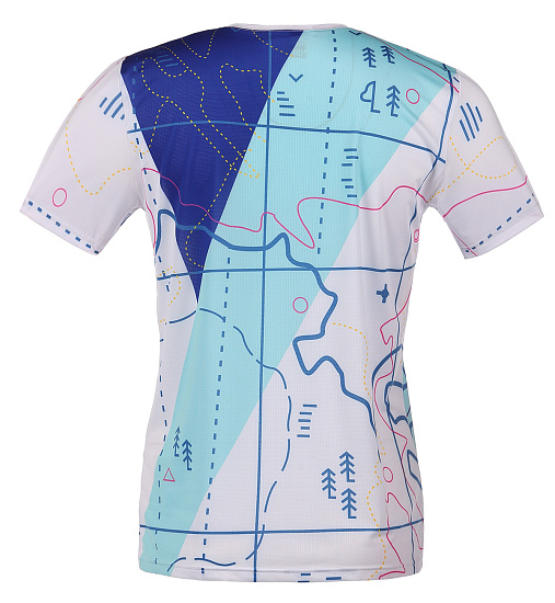 Футболка мужская Wonder Trail Topo Blue Sky - Фото 2 большая