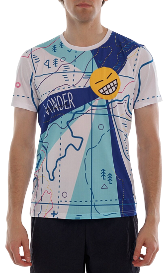 Футболка мужская Wonder Trail Topo Blue Sky - Фото 3 большая
