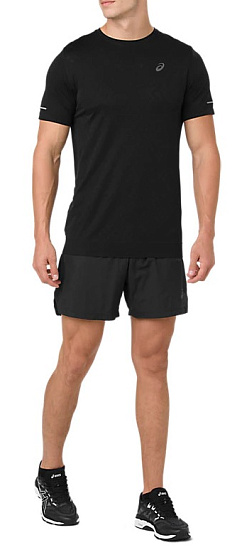 Футболка мужская ASICS GEL-Cool SS Top Mp Performance Black - Фото 6 большая