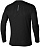 Лонгслив мужской Mizuno Dryaeroflow Ls Hz Black - Фото 2 малая