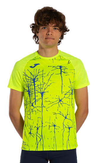 Футболка мужская Joma Elite IX Yellow - Фото 5 большая