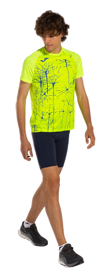 Футболка мужская Joma Elite IX Yellow - Фото 8 большая