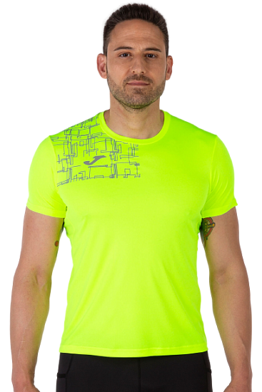Футболка мужская Joma Elite 8 Yellow - Фото 7 большая
