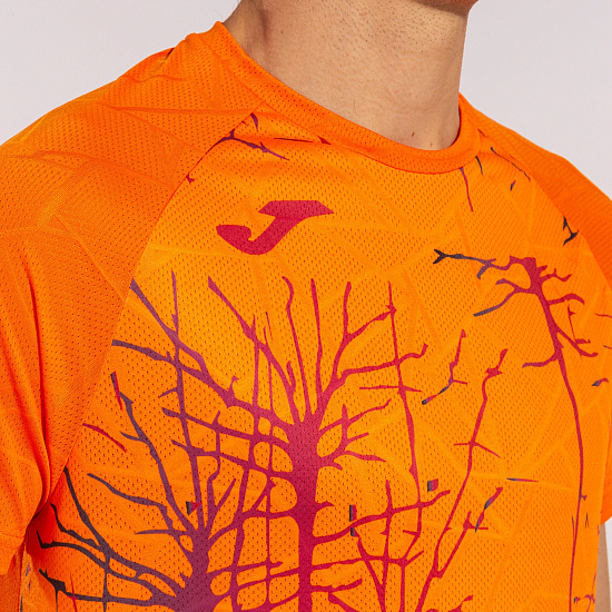 Футболка мужская Joma Elite IX Orange - Фото 2 большая