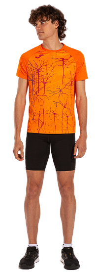 Футболка мужская Joma Elite IX Orange - Фото 8 большая