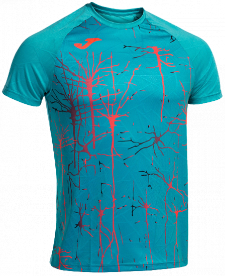 Футболка мужская Joma Elite IX Turquoise - Фото 1 большая