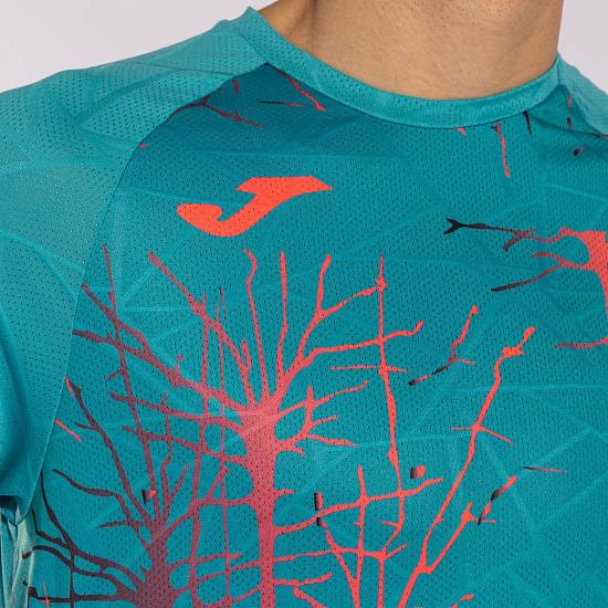 Футболка мужская Joma Elite IX Turquoise - Фото 6 большая