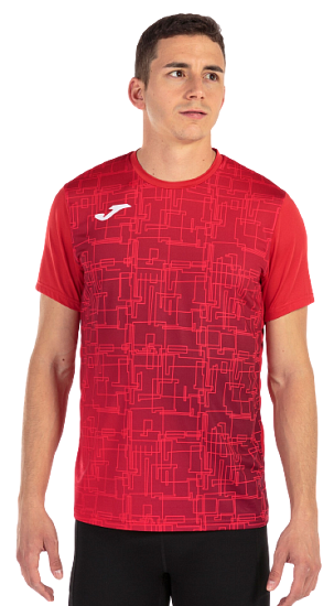 Футболка мужская Joma Elite 8 Red - Фото 6 большая