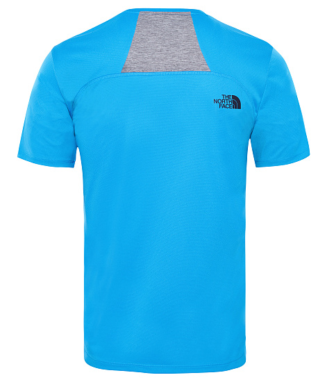 Футболка мужская The North Face Ondras S/S Bomber Blue - Фото 2 большая