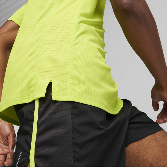 Футболка мужская Puma Run Favorite Vel Lime Pow - Фото 6 большая