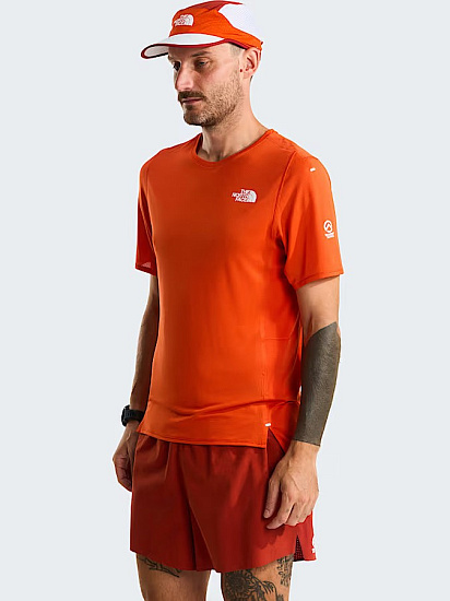 Футболка мужская The North Face Summit High Trail Lava Red - Фото 3 большая