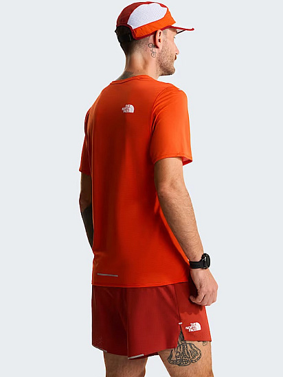 Футболка мужская The North Face Summit High Trail Lava Red - Фото 4 большая