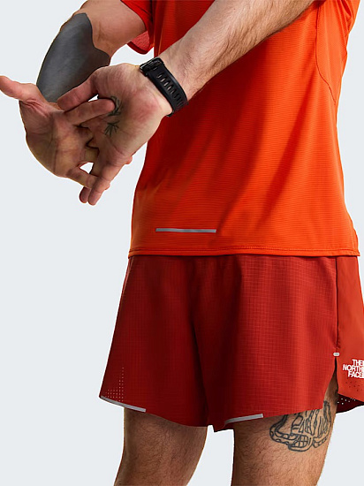 Футболка мужская The North Face Summit High Trail Lava Red - Фото 7 большая