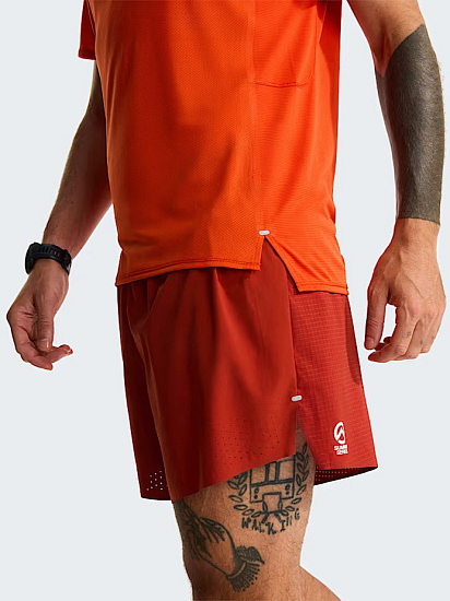 Футболка мужская The North Face Summit High Trail Lava Red - Фото 8 большая