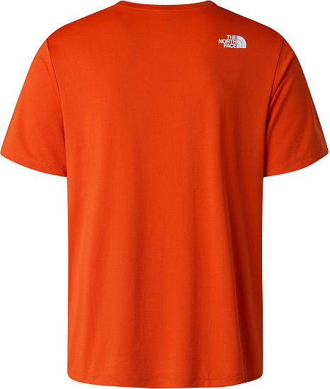 Футболка мужская The North Face 24/7 Logo Graphic Reg Lava Red - Фото 2 большая