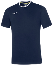 Футболка мужская Mizuno Men Mizuno Navy/White