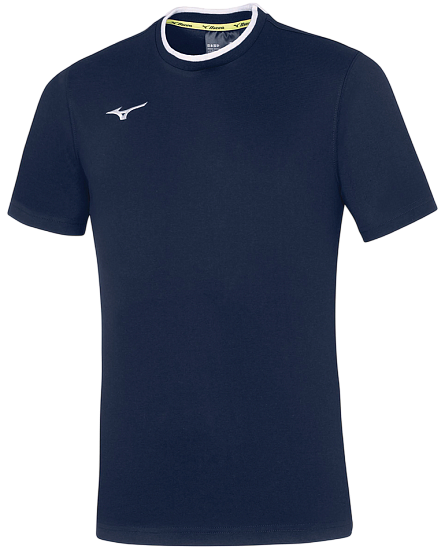 Футболка мужская Mizuno Men Mizuno Navy/White - Фото 1 большая