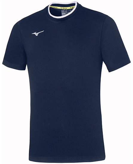 Футболка мужская Mizuno Men Mizuno Navy/White - Фото 1 большая