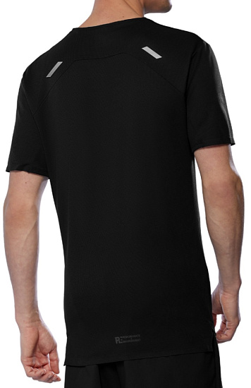 Футболка мужская Mizuno Tech Light Black - Фото 4 большая