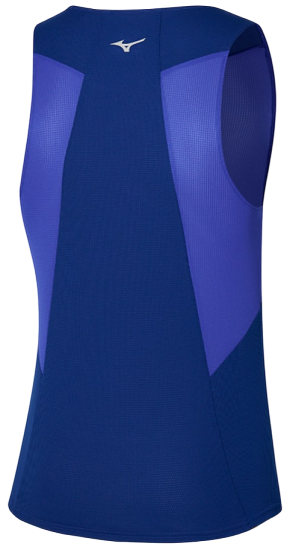 Майка мужская Mizuno DryAeroFlow ReflexBlue - Фото 2 большая